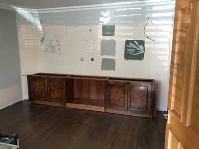 A Stunning Burr Elm fitted study project A Stunning Burr Elm fitted study project